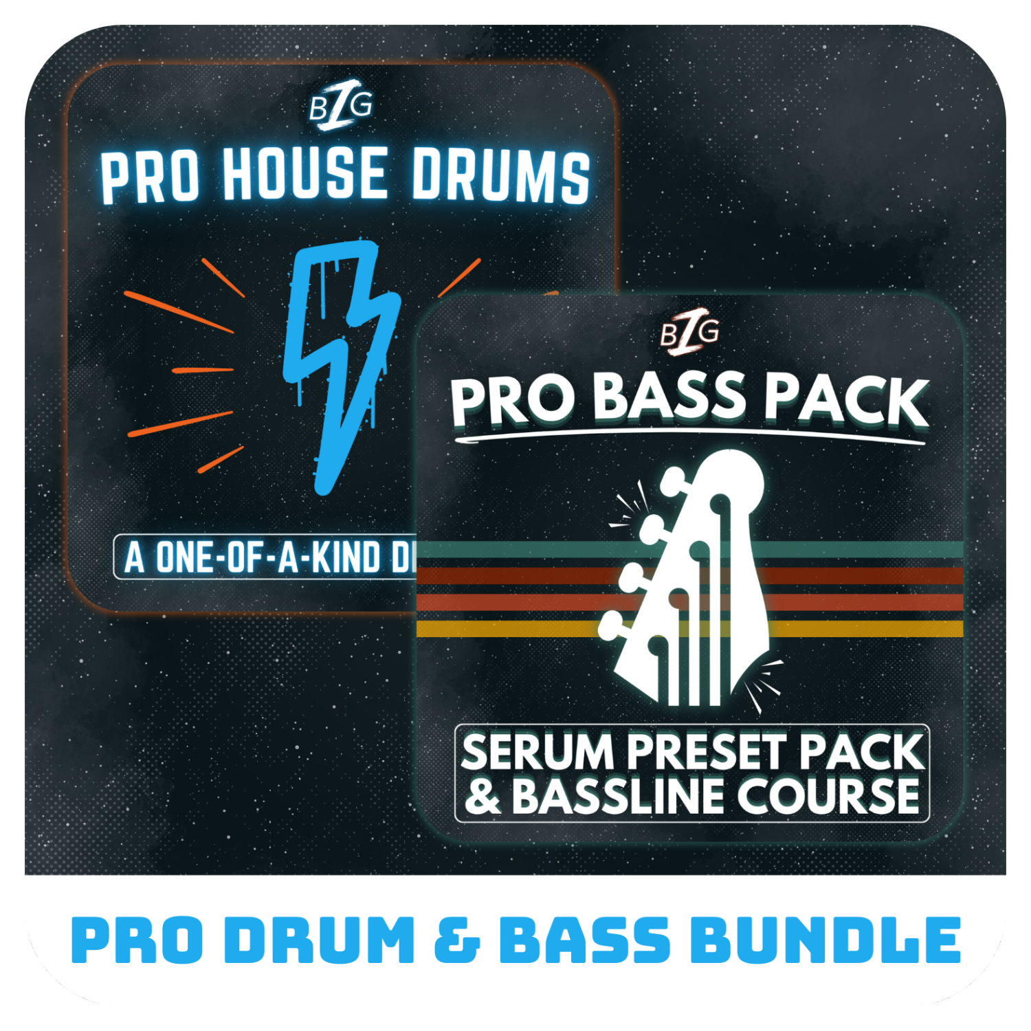 Pro Drum Bass Bundle Big Z Sounds
